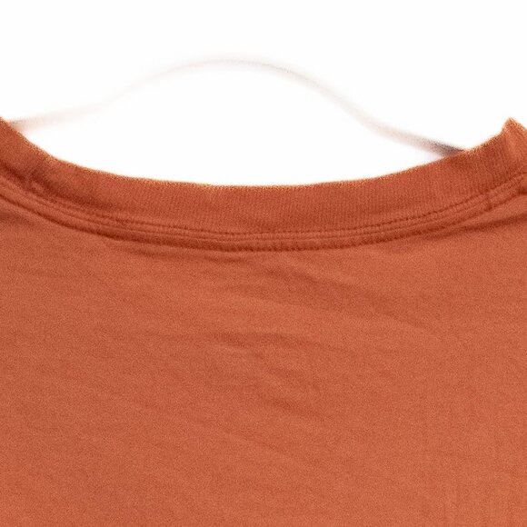 Vintage Oversized Rust Orange Unisex T-Shirt - Picture 6 of 8